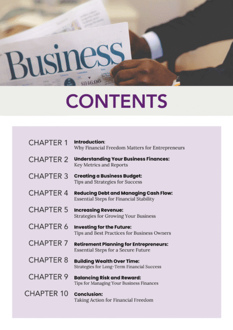 The Entrepreneur’s Guide to Financial Freedom (eBook) - Image 3
