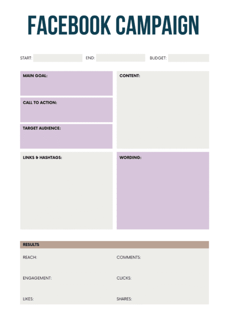 Social Media Marketing Planner and Tracker - Image 4