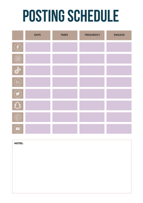 Social Media Marketing Planner and Tracker - Image 5